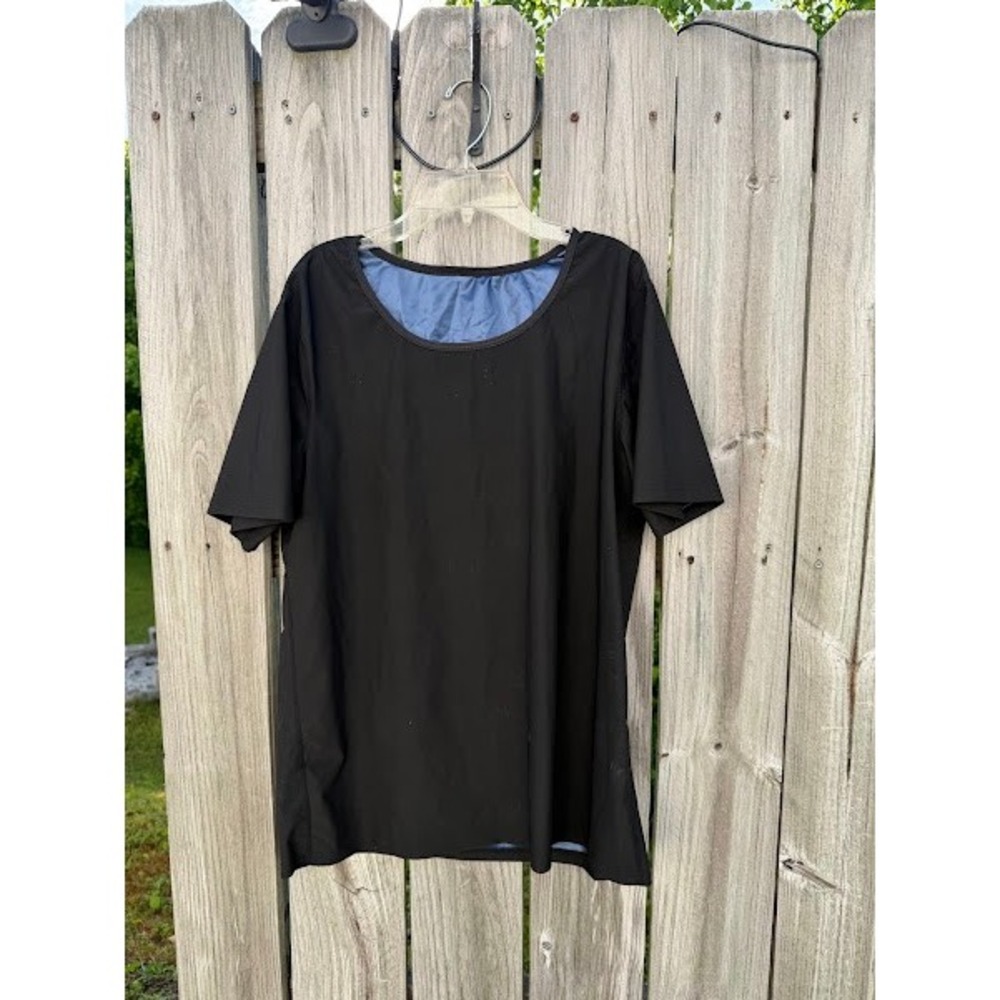 Athletic Base Layer Unbranded‎ Short Sleeve Shirt Mens XL Black